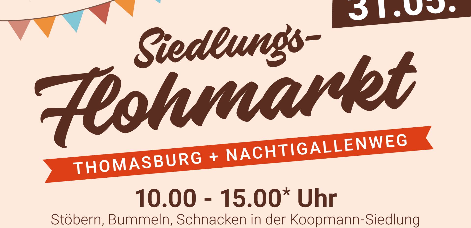 Veranstaltungsmotiv Siedlungsflohmarkt