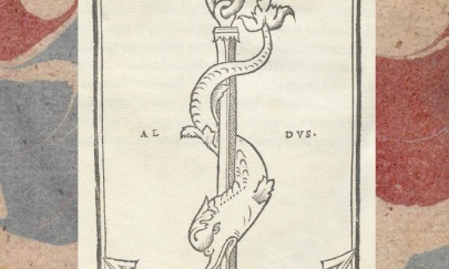 Druckersiegel des Aldus Manutius