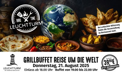 Grillbuffet Reise um die Welt