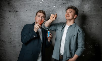 Johannes Floehr und Maxim Seehagen