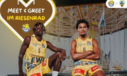 EWE Baskets auf dem Kramermarkt