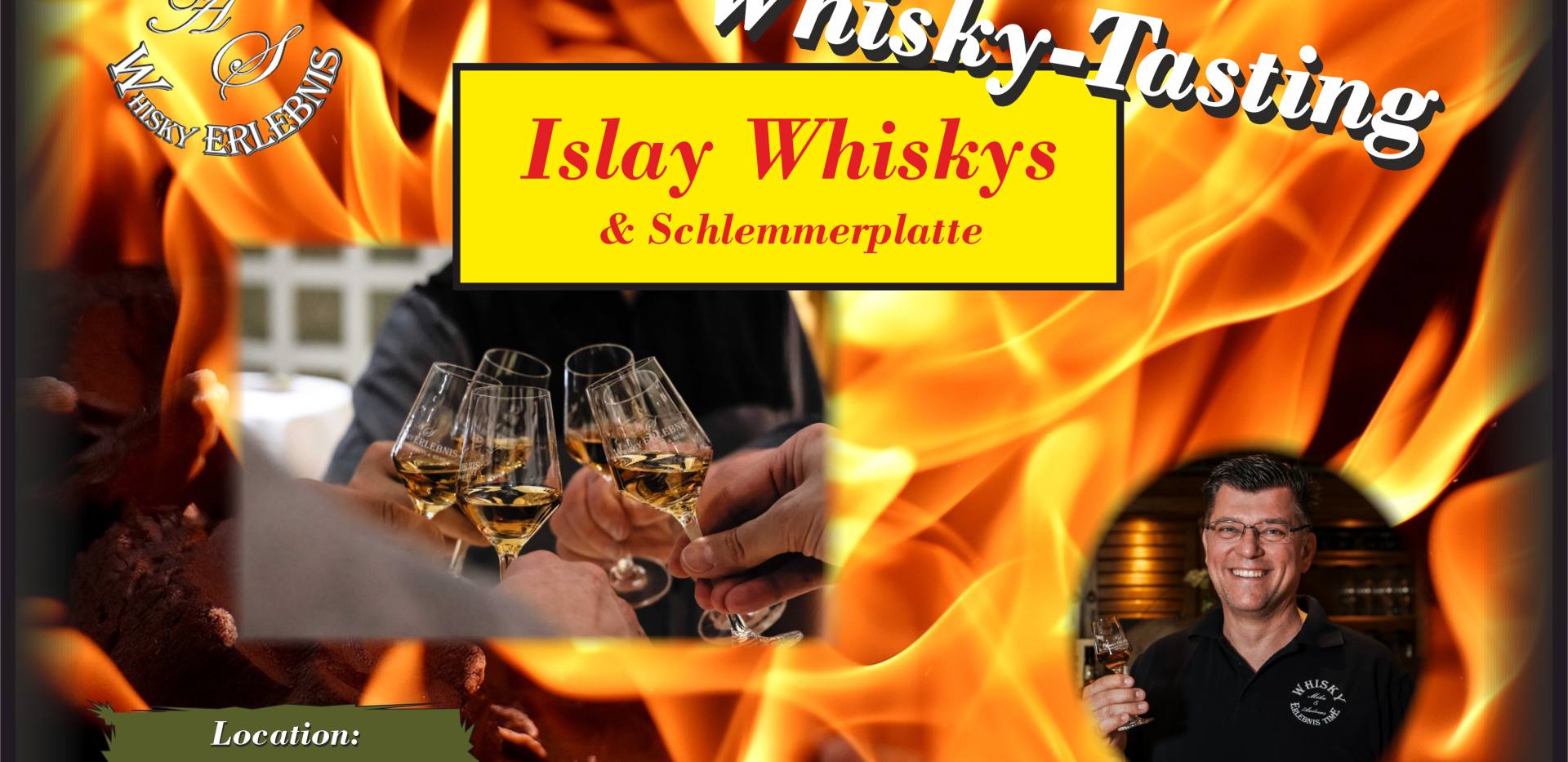 Whisky Tasting Event "Islay Whiskys & Schlemmerplatte"