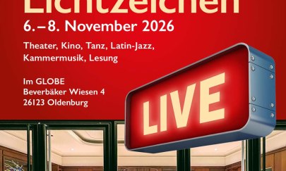 Festival-Plakat LICHTZEICHEN