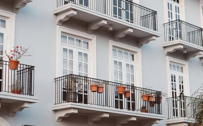 Abbildung eines Balkons Abbildung eines Balkons