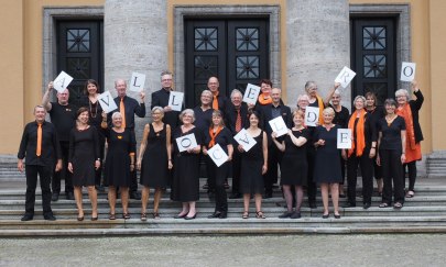 Aufnahme vor dem alten Landtag Oldenburg