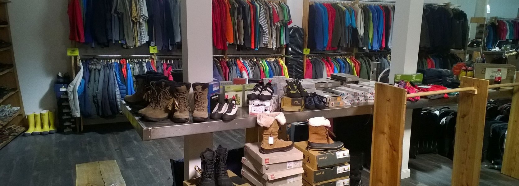 Unterwegs Oldenburg Outlet Innen