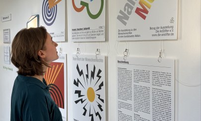 Ausstellung „Mein Name ist MENSCH“ 