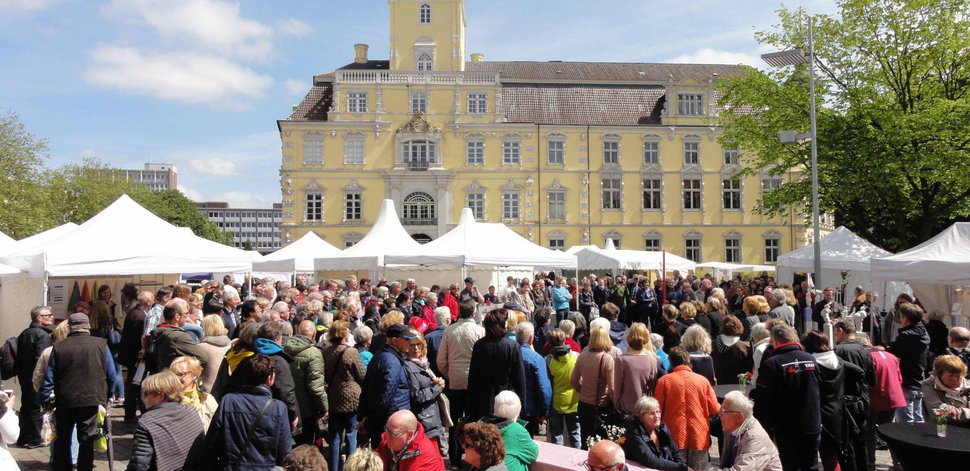 Das Oldenburger Schloss bietet eine stimmungsvolle Atmosph&auml;re