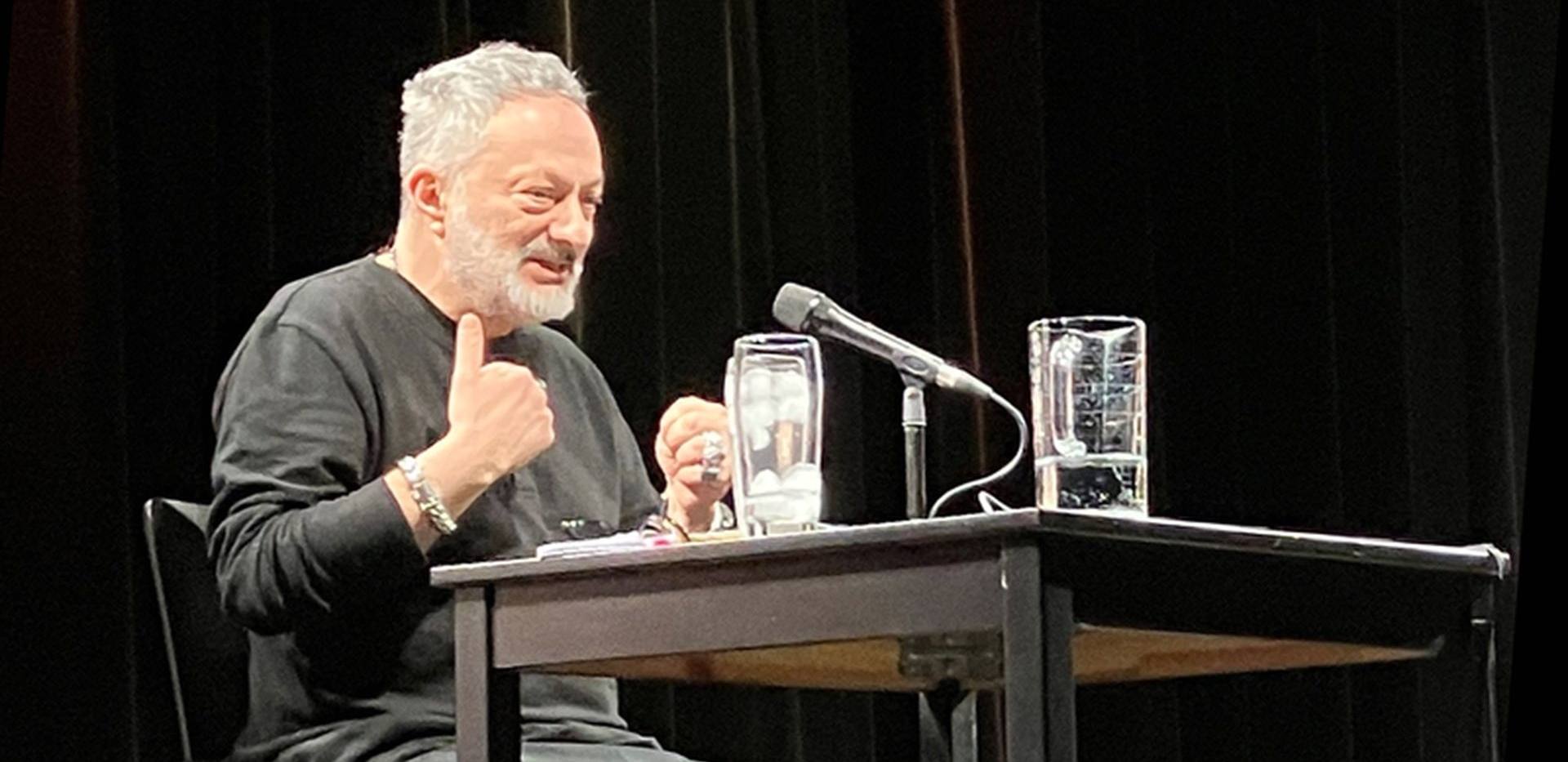 Feridun Zaimolgu. Foto: Literaturhaus Oldenburg