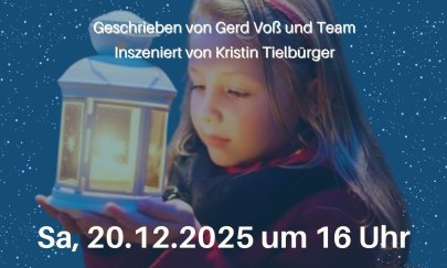 Auff&uuml;hrungsplakat "Das Friedenslicht von Bethlehem"