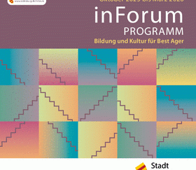 Titelbild des inForum Programmheftes Wintersemester 2025/26