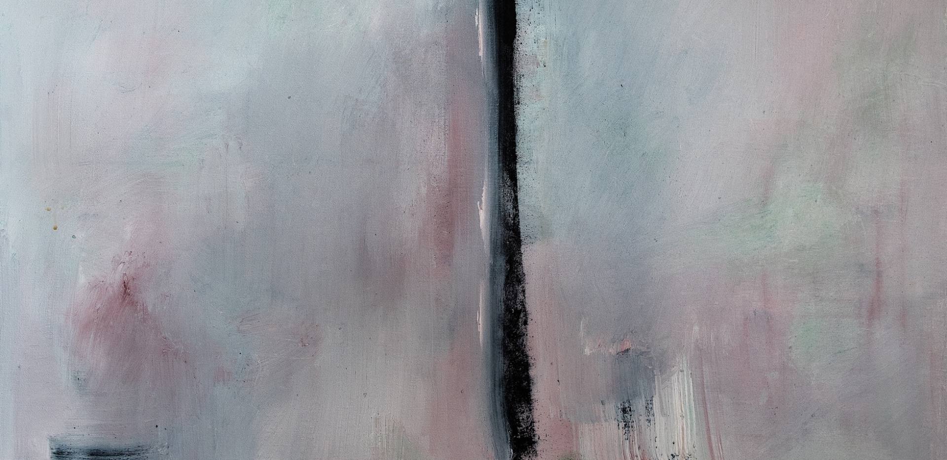 Anna Domke-Thiemann, Messernacht II, Öl auf LW, 100x80cm, 2022
