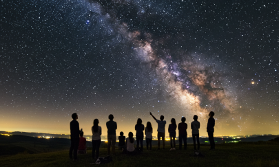 Sternwanderung am Utkiek - eine fazinierende Reise in Raum und Zeit.