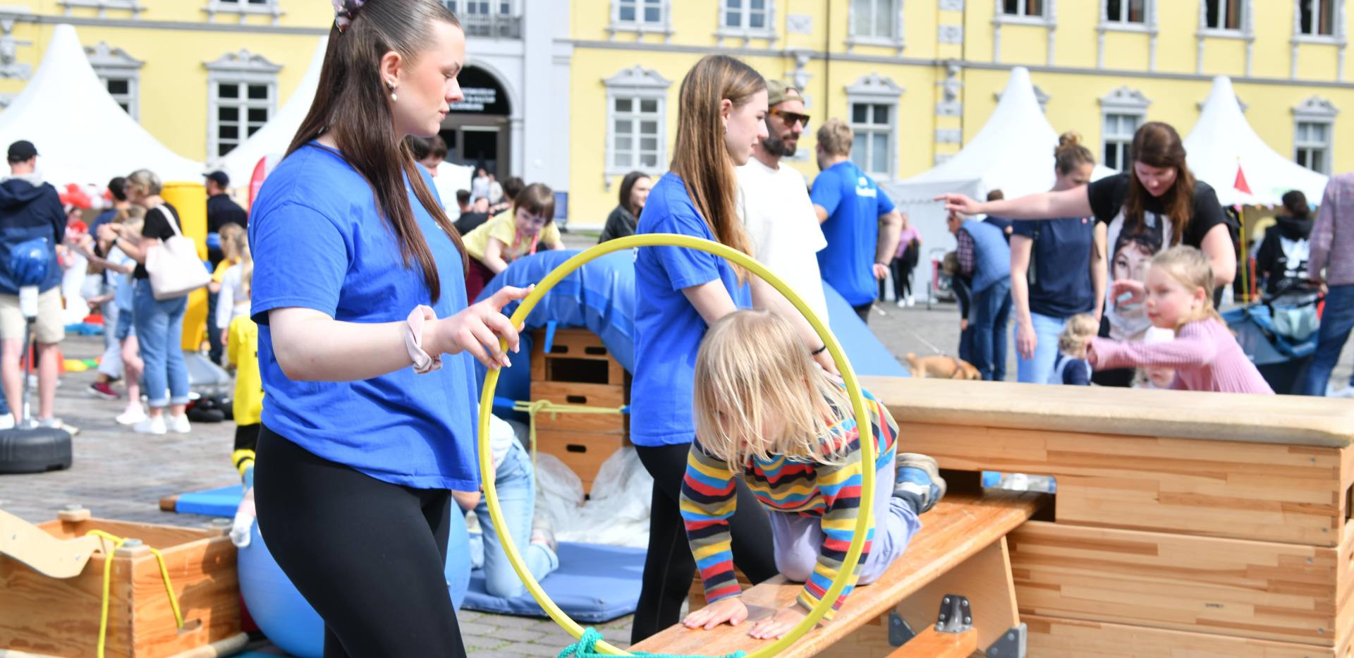 Zirkeltraining für die Kleinen