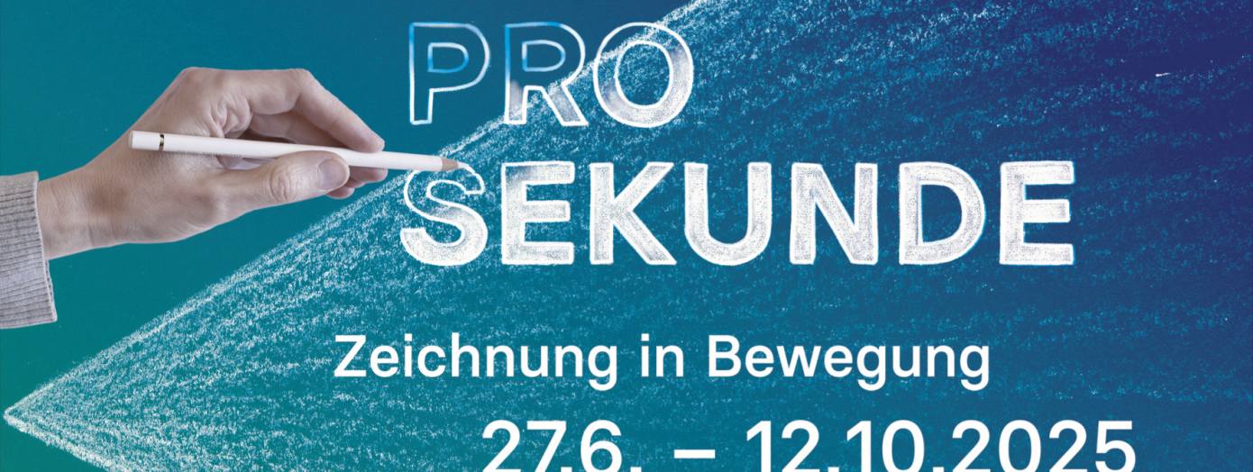 Plakatmotiv zur Ausstellung "Bilder pro Sekunde"