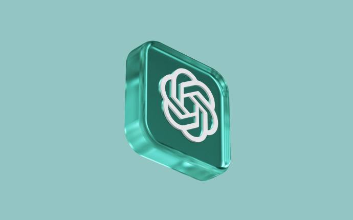 Das Logo von ChatGPT Das Logo von ChatGPT