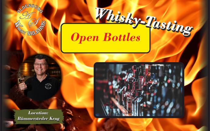 Whisky Tasting Event "Open Bottles & Buffet"