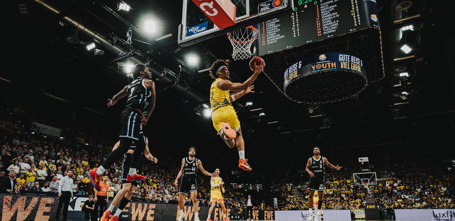 BBL: EWE Baskets Oldenburg - Veolia Towers Hamburg BBL: EWE Baskets Oldenburg - Veolia Towers Hamburg