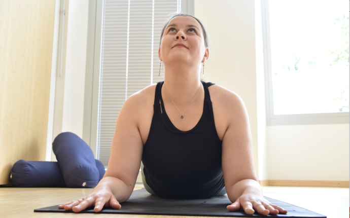 Komm auf die Matte.
Komm zur Ruhe.
Komm zu Dir!