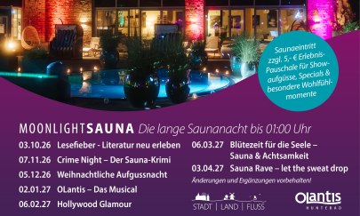 MoonlightSauna Terminübersicht MoonlightSauna Terminübersicht