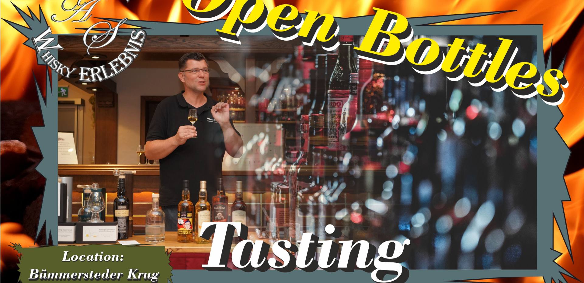 Whisky Tasting Event "Open Bottles & Buffet" Whisky Tasting Event "Open Bottles & Buffet"