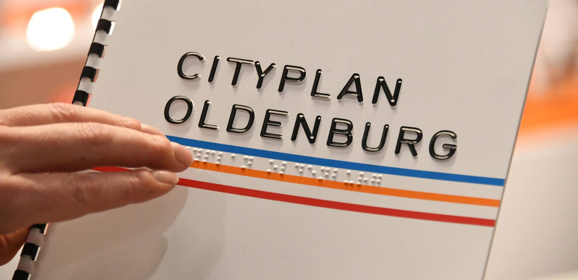Blindenstadtplan Oldenburg