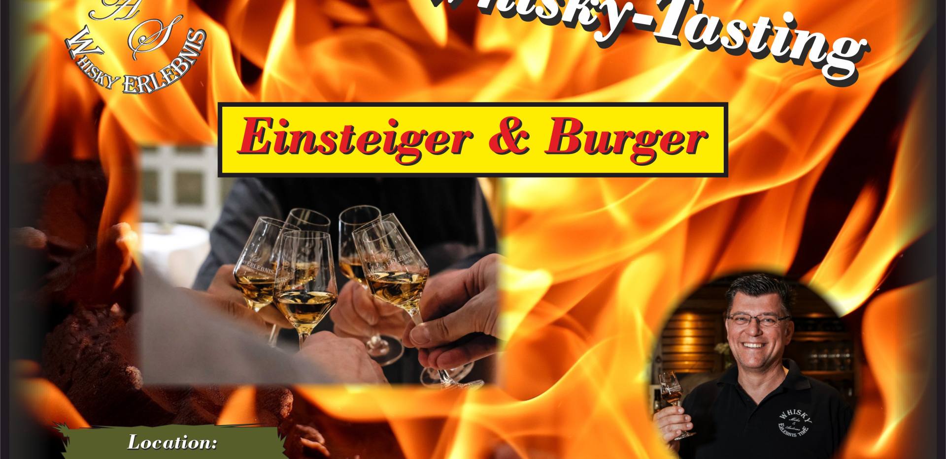 Whisky Tasting Event "Der Einsteiger & Burger"