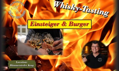 Whisky Tasting Event "Der Einsteiger & Burger"