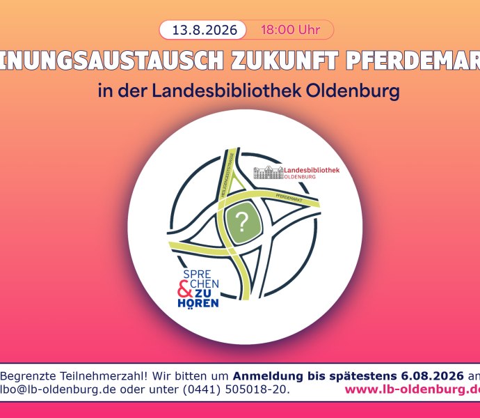 Querformat-Plakat der Veranstaltung „Meinungsaustausch: Zukunft Pferdemarkt“ Querformat-Plakat der Veranstaltung „Meinungsaustausch: Zukunft Pferdemarkt“