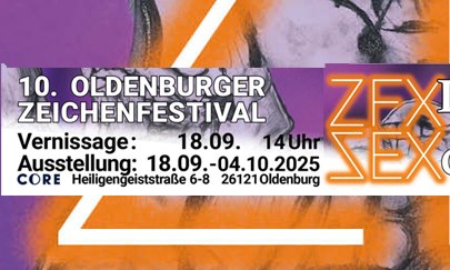 10. Oldenburger Zeichenfestival 10. Oldenburger Zeichenfestival
