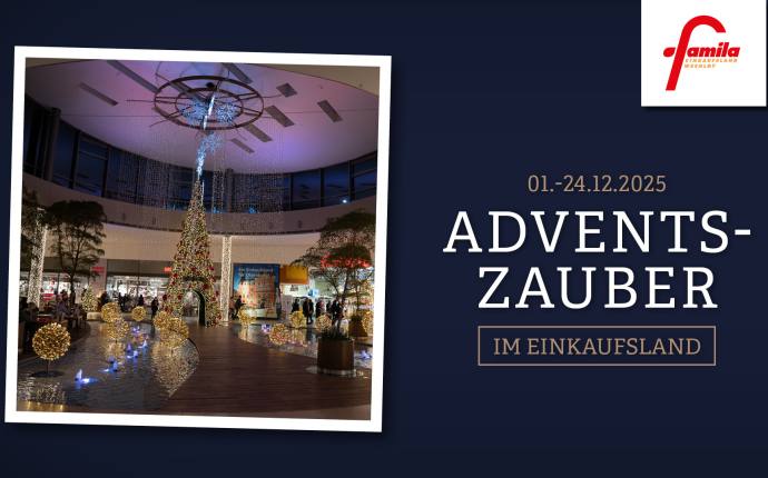 Adventszauber im Einkaufsland vom 01.-24.12.2025 Adventszauber im Einkaufsland vom 01.-24.12.2025