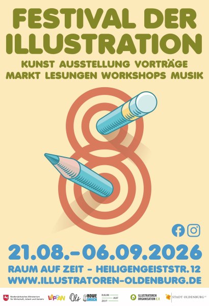 Plakat Festival der Illustration 2026 Plakat Festival der Illustration 2026