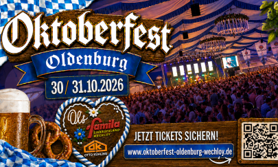 Oktoberfest Oldenburg - Tickets ab 25.08.2026