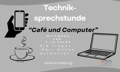 Caf&eacute; und Computer