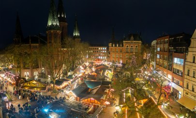 Blick über den Lamberti-Markt 2024 Blick über den Lamberti-Markt 2024