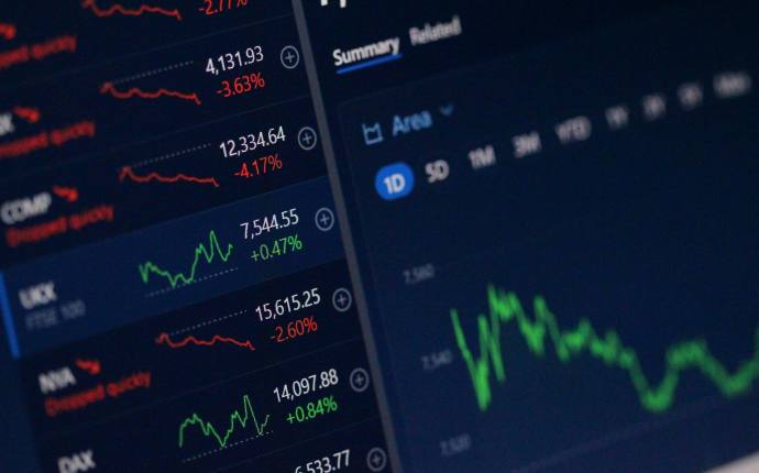 Das Bild zeigt die Entwicklung der Aktien mit ihren Auf- und Abstiegen. Das Bild zeigt die Entwicklung der Aktien mit ihren Auf- und Abstiegen.