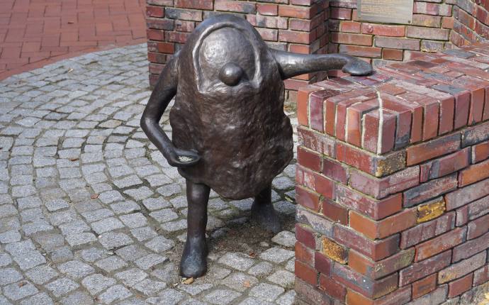 Osenzwerge Skulptur Sandkrug Osenzwerge Skulptur Sandkrug