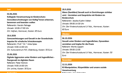 Flyer zur Fortbildungsinnitiative 2026 Flyer zur Fortbildungsinnitiative 2026