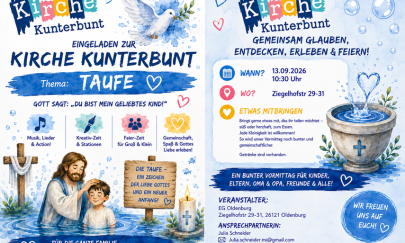 Kirche Kunterbunt im September