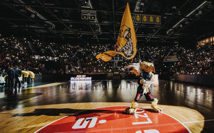 BBL: EWE Baskets Oldenburg - NINERS Chemnitz BBL: EWE Baskets Oldenburg - NINERS Chemnitz