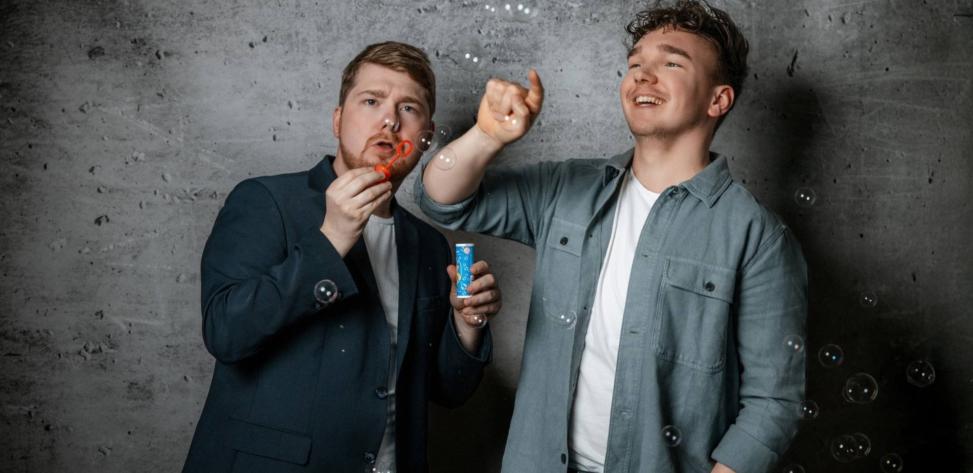 Johannes Floehr und Maxim Seehagen