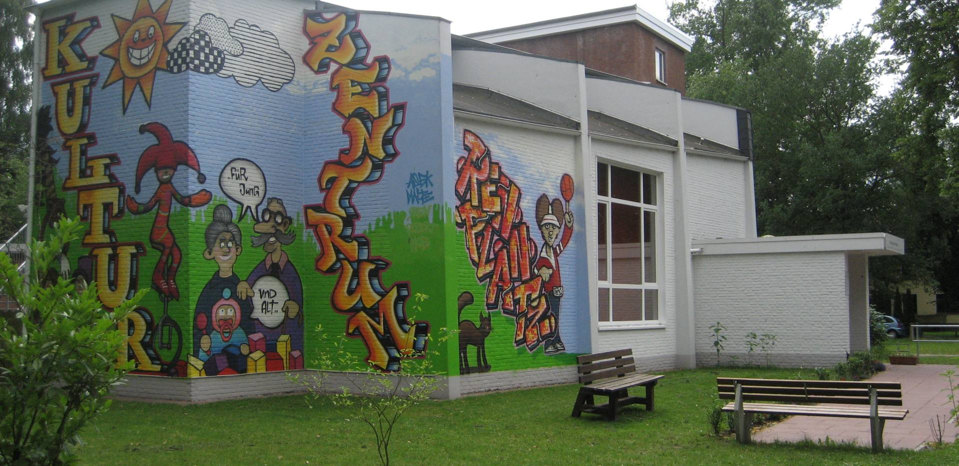 Ansicht des Kulturzentrum Rennplatz Ansicht des Kulturzentrum Rennplatz