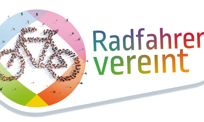 Logo "Radfahren vereint" Logo "Radfahren vereint"