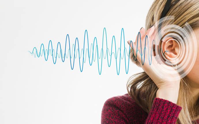 person having hearing issues person having hearing issues