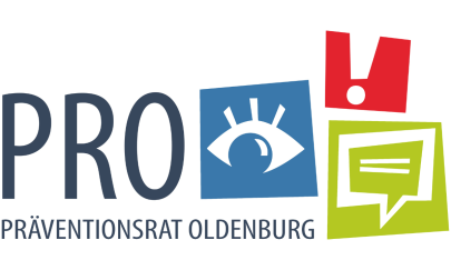 Zu sehen ist das Logo des Präventionsrates Oldenburg.