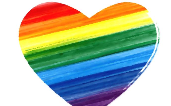 Regenbogenherz