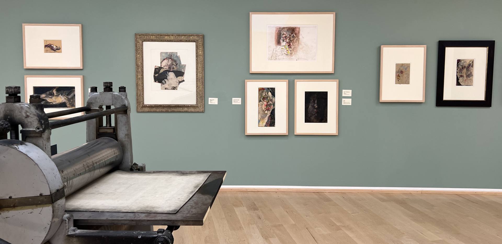 Blick in die Dauerausstellung "Horst Janssen. Neu entdeckt!"