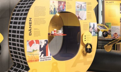 Teil der Ausstellung