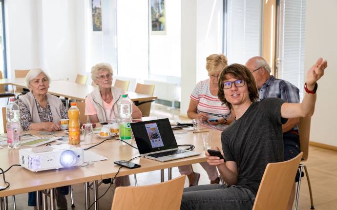 Die Digitalen Engel des DsiN e.V. unterwegs.