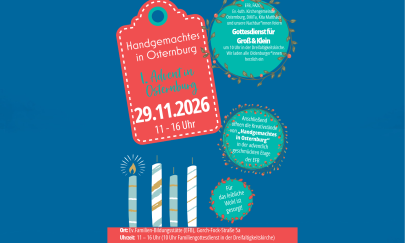 Plakat "Handgemachtes in Osternburg" Plakat "Handgemachtes in Osternburg"
